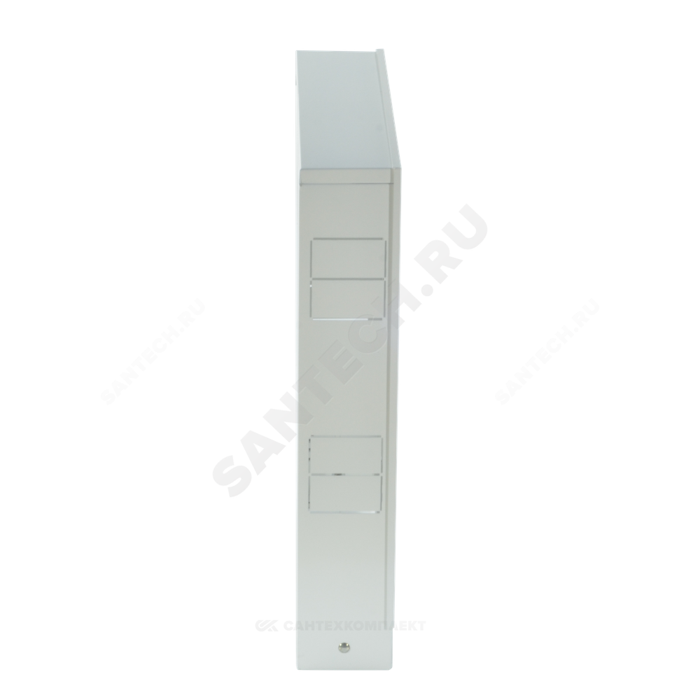 Шкаф коллекторный наружный сталь ШРН-5 998х118х652-715мм RAL 9016 (Белый) Wester 0-32-1050