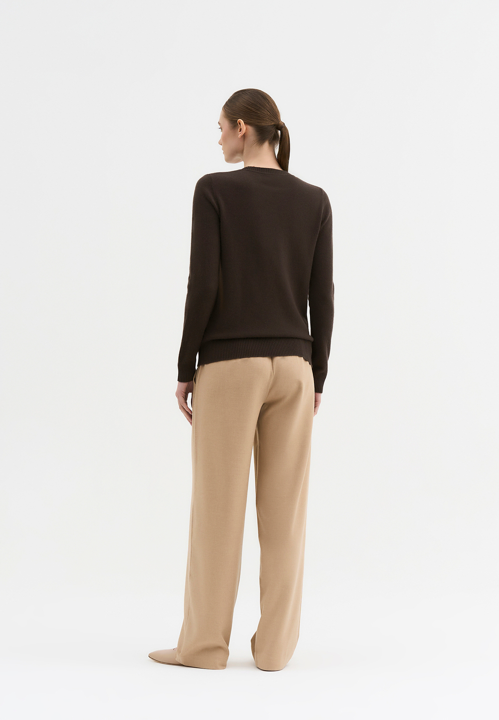 Кашемировый пуловер