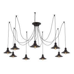 Citilux Эдисон CL451092 Люстра паук Венге