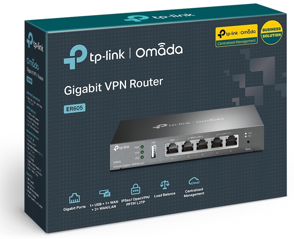 Маршрутизатор TP-LINK ER605 (TL-R605) V2