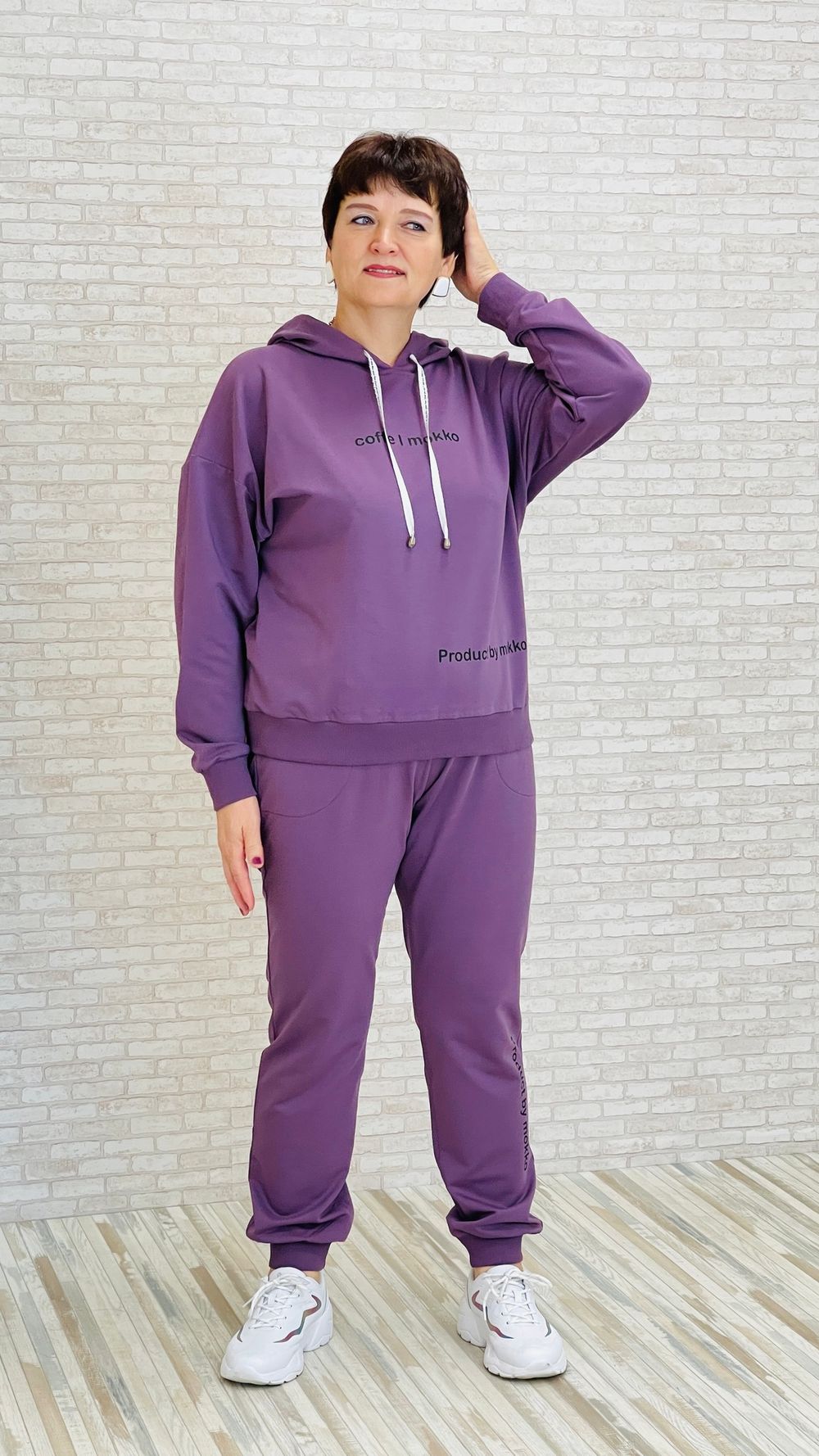 Костюм МЛ-2002-3П (виноградный шейк)