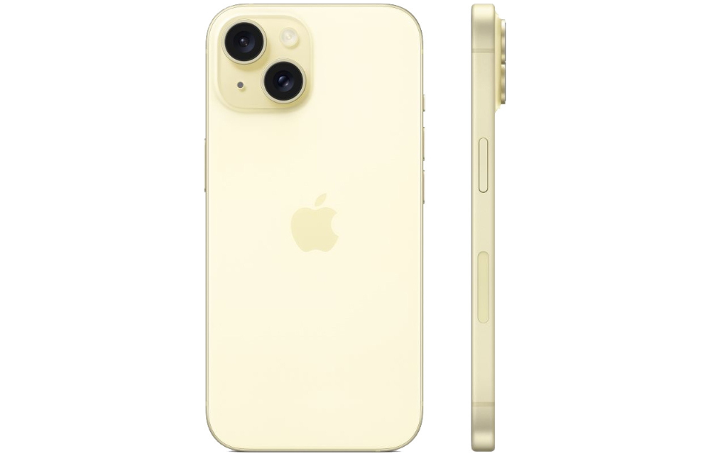 iPhone 15 Plus 128 ГБ. жёлтый