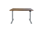 Регулируемый компьютерный стол Bazalt с регулировкой по высоте — столешница МДФ Дуб мореный