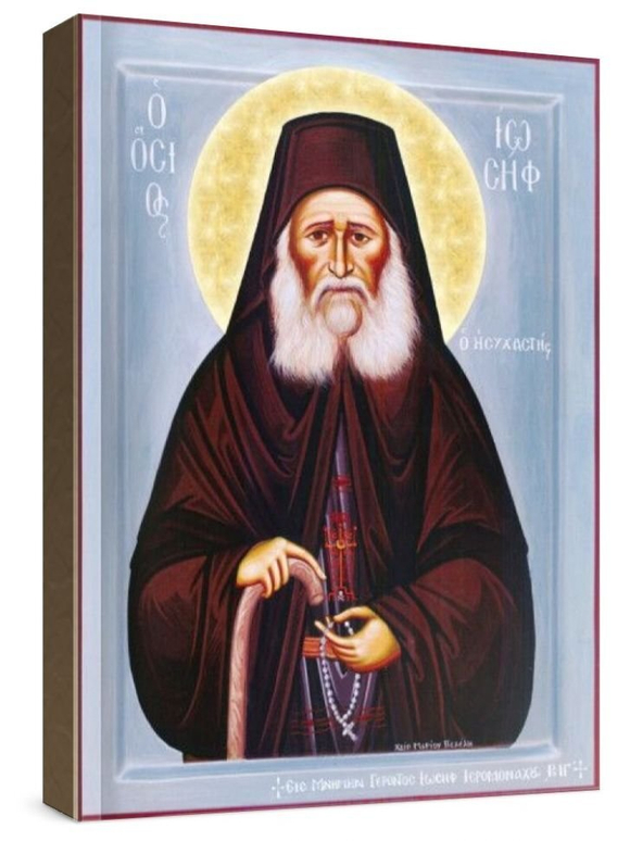 Иосиф Исихаст (рукописная икона)