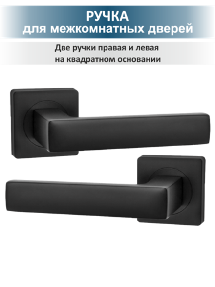 Ручка дверная с магнитной защелкой и петлями OPTIMA
