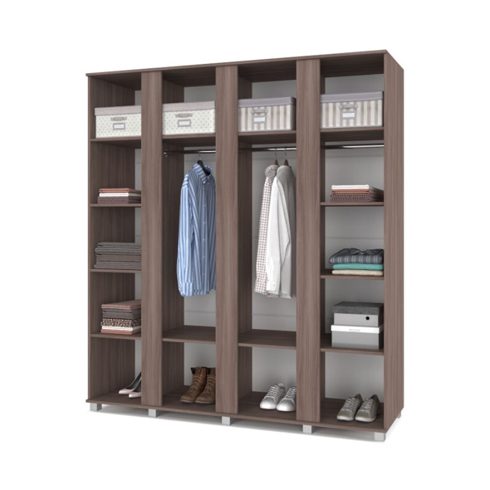 Шкаф четырехстворчатый "Пандора" П43 (4 зеркала), ЛДСП, Модериум, г. Ижевск