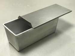 Тостерная форма для выпечки хлеба с крышкой 300х120х120 мм