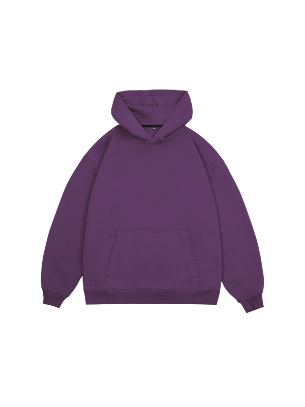 Худи оверсайз без начеса (базиликовый)