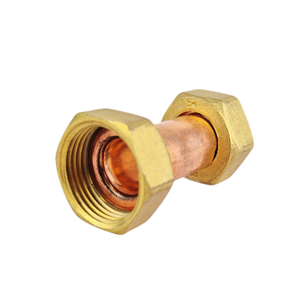 Медный патрубок газовый клапан-горелка Сармат Т,ТВ