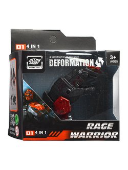 Игрушка Робот Быстрый воин трансформирующийся (HF9989-7-1) цвет серо-красный