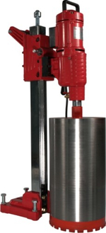 Машина алмазного бурения VOLL V-Drill 350 со стойкой 1.03501