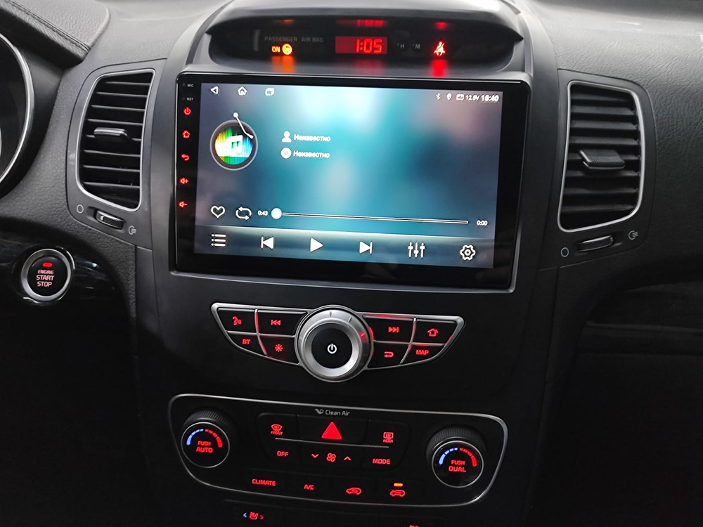 установочный комплект KIA Sorento 2012 2015 ( XM, рестайл), рамка + проводка KB-SF-9794-2