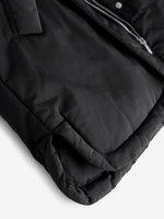 Куртка утепленная с капюшоном для девочки Next E33-633, Черный