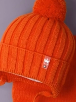 Шапка для девочек осенняя и снуд