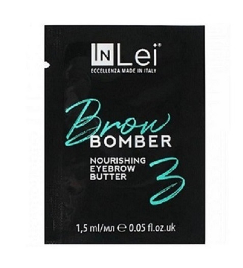 InLei Питательное масло для бровей "Brow Bomber 3" в саше, 1,5 мл