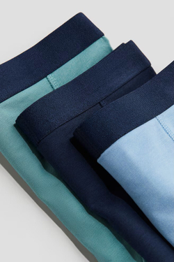 H&M Набор из пяти трусов-боксеров, темно-синий