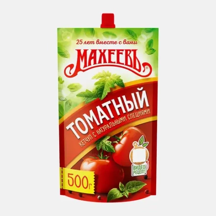 Кетчуп Махеевъ Томатный 500г