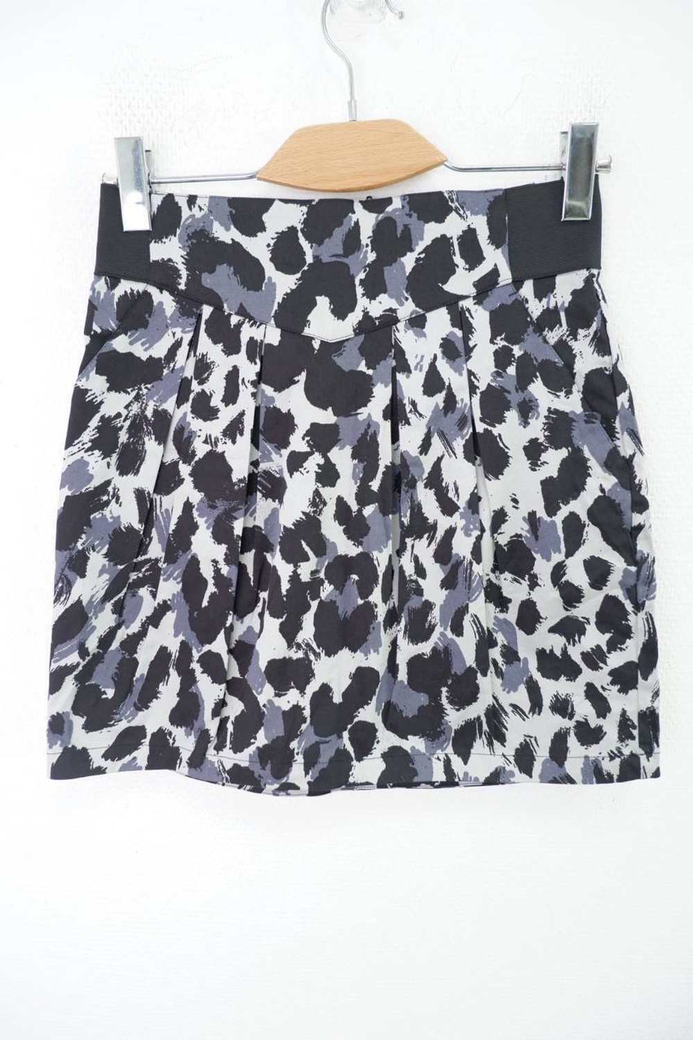 Юбка H&M с анималистичным принтом 44 размер