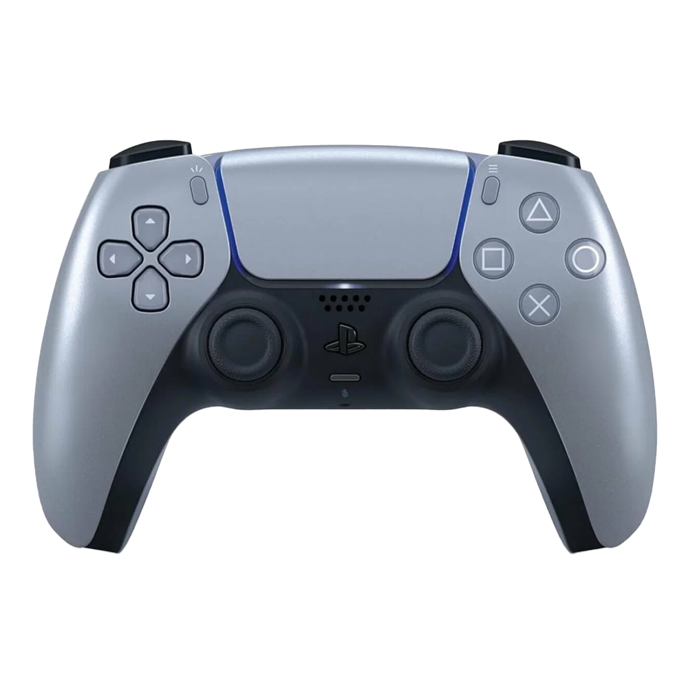 Беспроводной геймпад Sony DualSense для игровой консоли PlayStation 5, Sterling Silver (Монетный серебристый)
