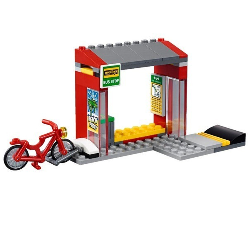 Lego town bus station online