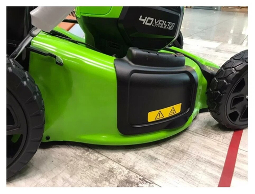 Газонокосилка аккумуляторная GREENWORKS GD40LM46HP 40В,46см,б/щ,без АКБ и ЗУ (2514407)