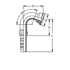 Фитинг DN 32 SFL 1.1/2 60.4 (110) CS