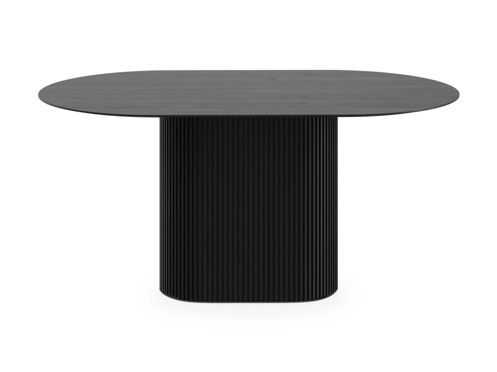 Стол обеденный овальный Mono Stripe 160х95