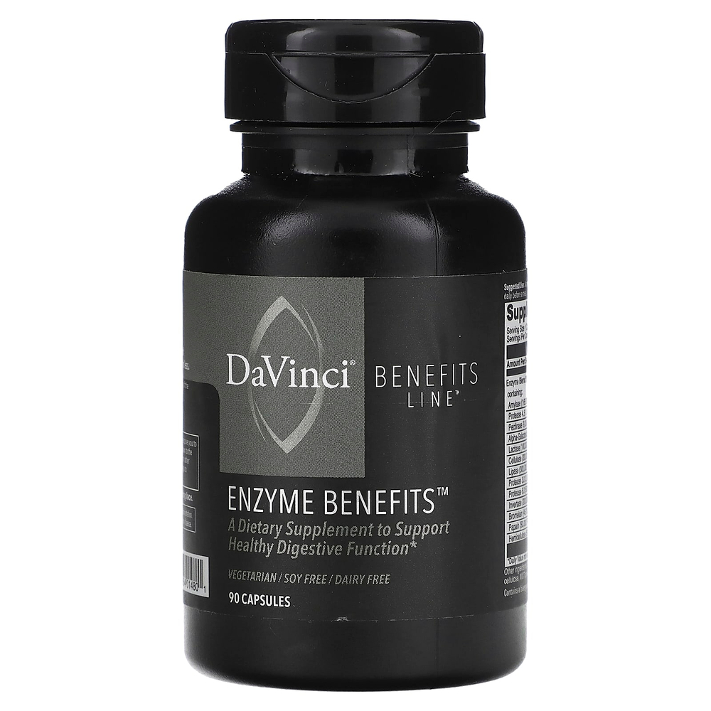 DaVinci Laboratories, Enzyme Benefits`` 90 капсул