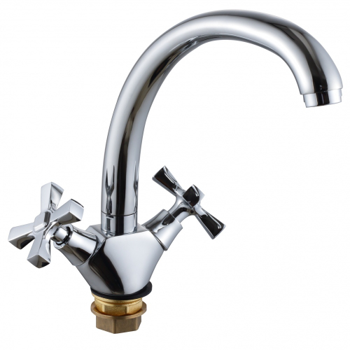 42014 Двухручный смеситель для кухни HANSEN  (10/1шт)