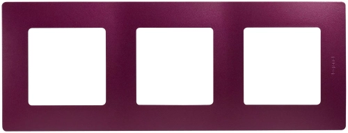 Etika Рамка 3 сливовый 672563