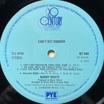 Barry White ‎– Can't Get Enough (Англия 1974г.)