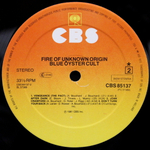Blue Oyster Cult / Fire Of Unknown Origin (LP)