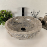 Раковина из мрамора Erozy Grey EM-64532 46*46*15 0186