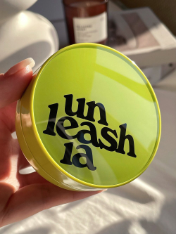 UNLEASHIA Satin Wear Healthy-Green Cushion SPF 30/PA + - Тональный кушон с сатиновым финишем