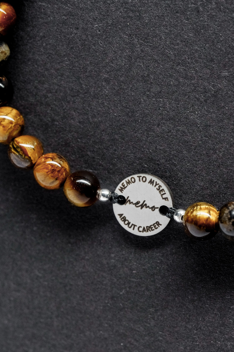 ХХХ Браслет "Memo about Power" шамбала из тигрового глаза