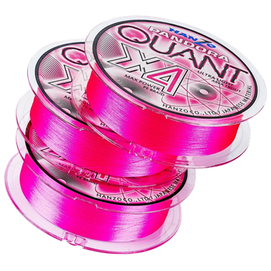 Шнур Hanzo Pandora Quant x4 150м Pink -