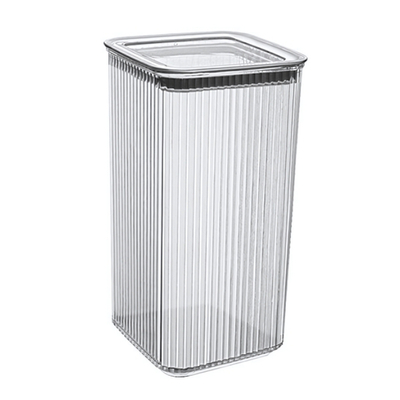 Емкость для сыпучих продуктов квадратная "Рим" 1750 мл вакуумная