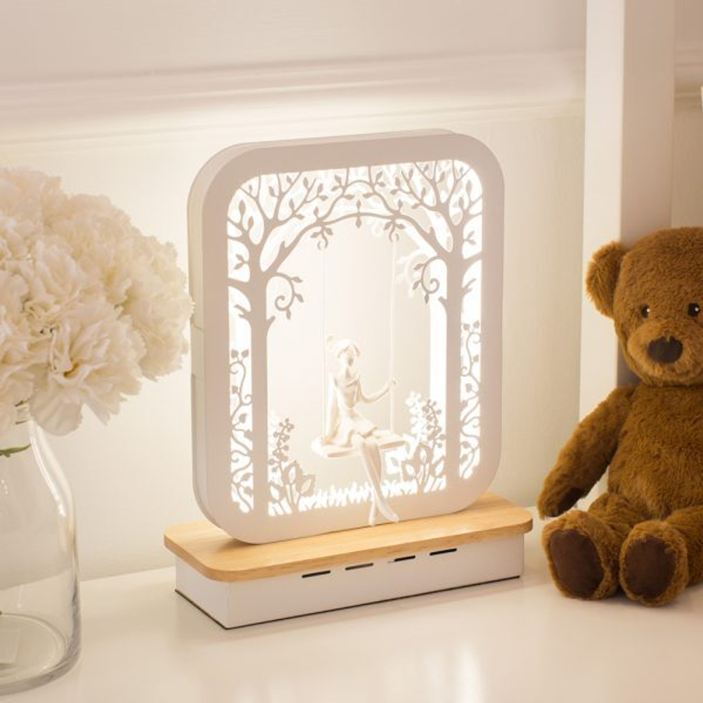 Настольная светодиодная лампа Home Light Астерия MMD-LED F034-2-14W 4000K белый