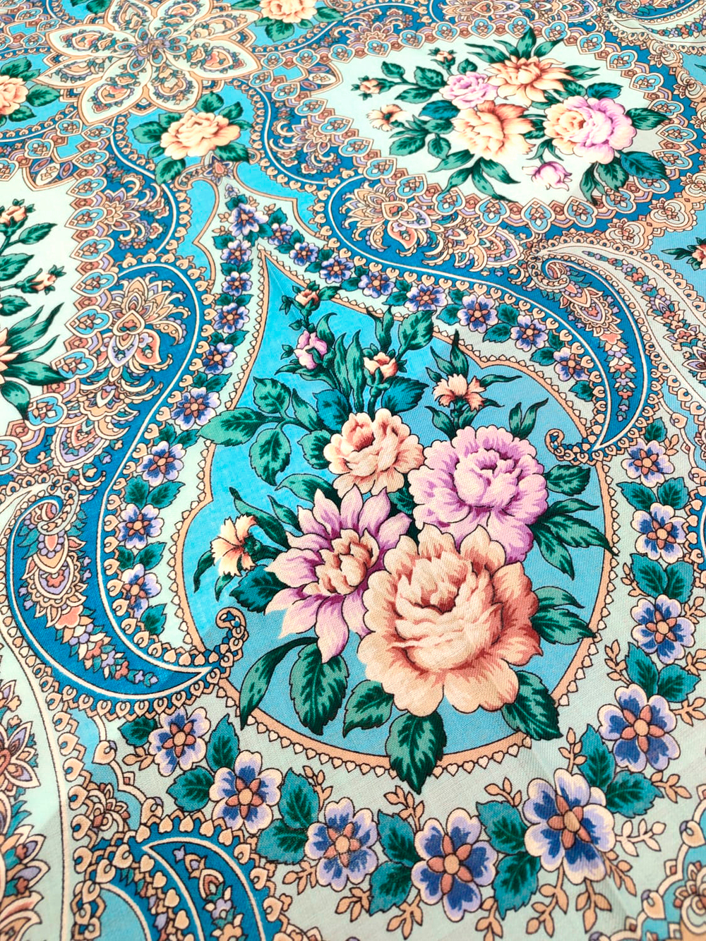 Павловопосадский платок Сибирская красавица 1873-11