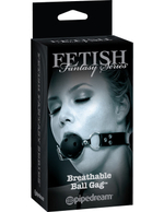 Кляп Fetish Fantasy Series Limited Edition Breathable Ball Gag (Цвет: чёрный)