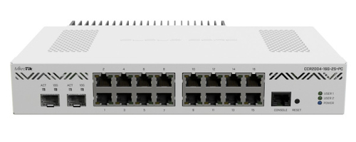 Маршрутизатор Mikrotik CCR2004-16G-2S+PC