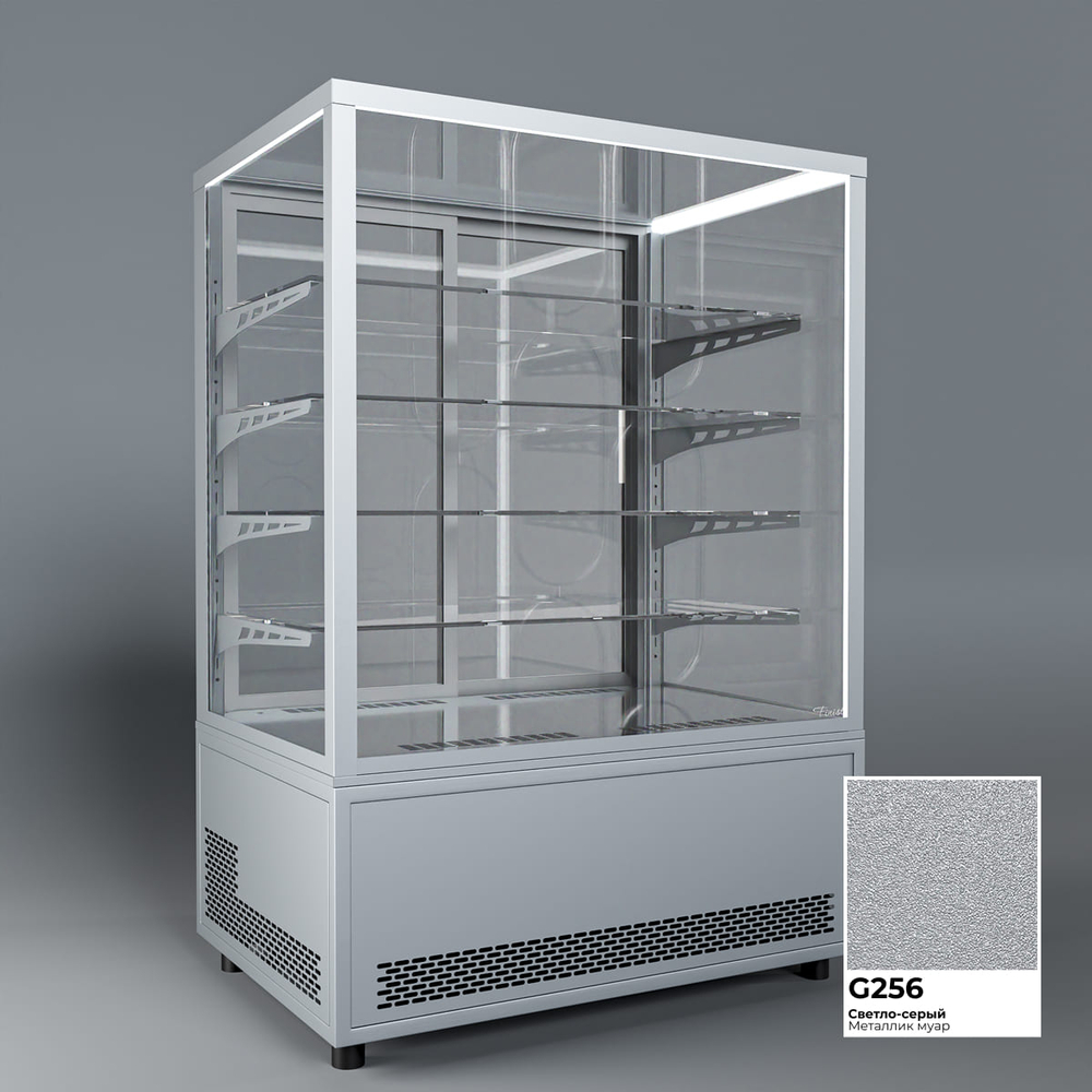 Напольная холодильная витрина Finist, 4 полки