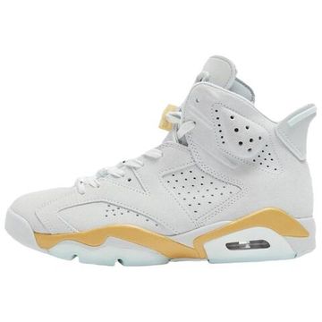 Jordan Air Jordan 6 Подвесные баскетбольные кроссовки High Top Серые Женские