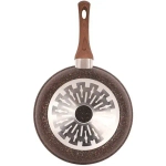 Сковорода 26*6,5см с ручкой «Granit Ultra Induction» (red) сгаи260а