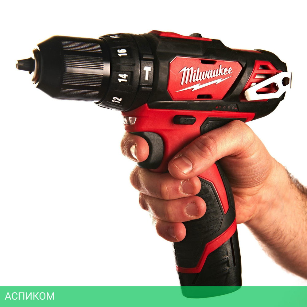 Дрель-шуруповерт Milwaukee M12 BPD-202С (4933441940)