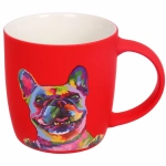 Кружка керамическая 380мл «Зоопарк», рисунки микс