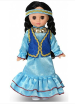 Кукла Эля в башкирском костюме 30см. (Весна)