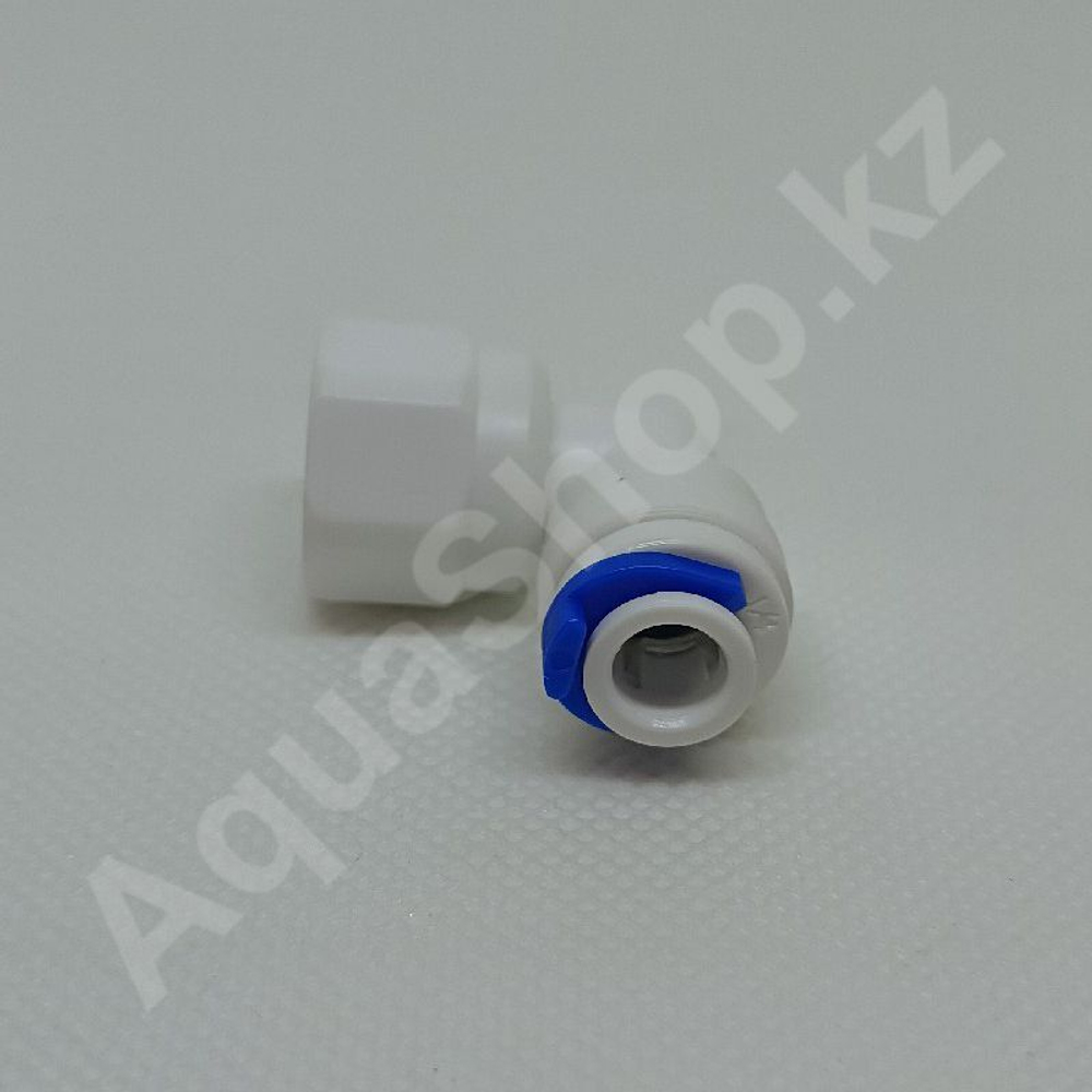 Фитинг QT-14B угловой 1/4"(f) x 3/8"(ВР)