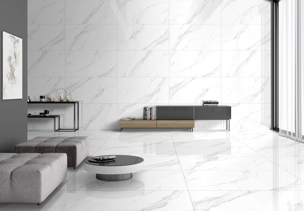 Kevis Karo White Polished 60x120