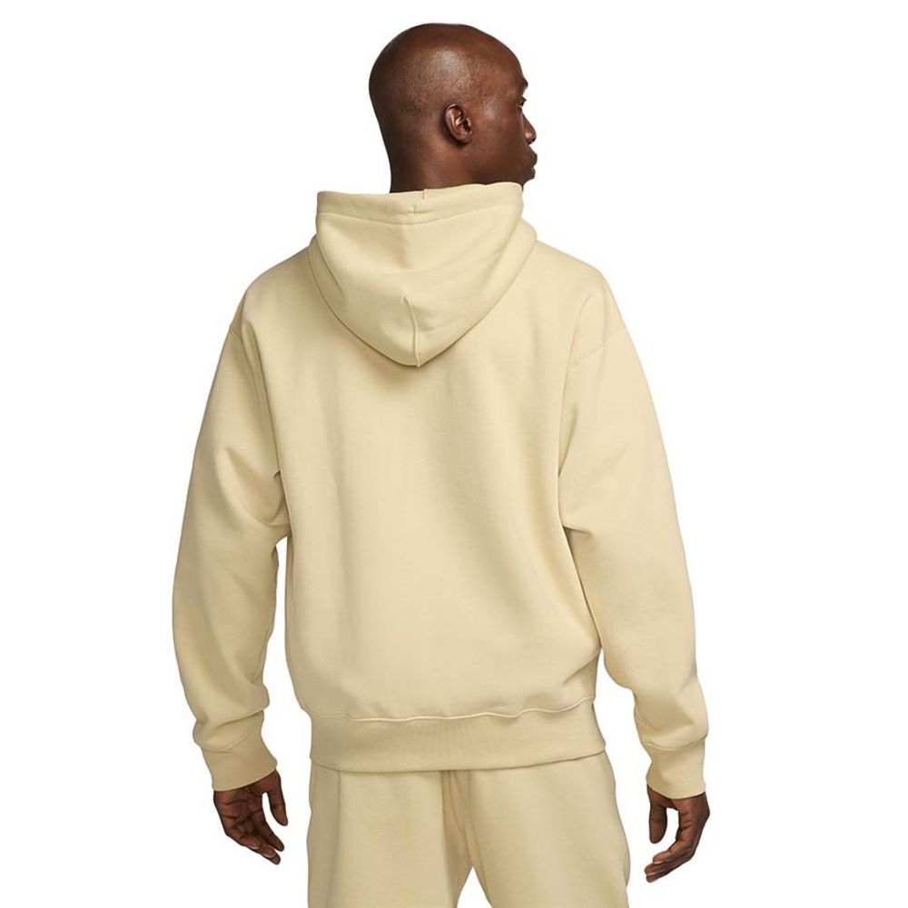 Баскетбольная толстовка Nike Solo Swoosh Yellow Sweatshirt